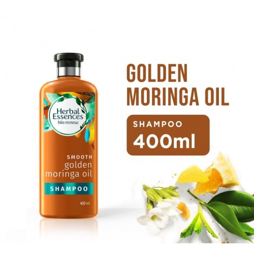 Herbal Essences Shampoo Smooth Golden Moringa Oil - 400 ml